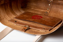 Load image into Gallery viewer, Rivet Tote Bag - Distressed Brown