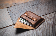 Load image into Gallery viewer, Card Holder - Distressed Brown
