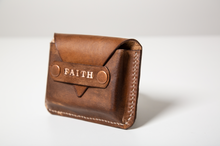 Load image into Gallery viewer, Card Holder - Distressed Brown
