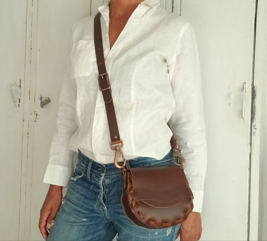 Small Crossbody - Brown