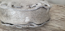 Load image into Gallery viewer, Small Crossbody - Silver Metallic Cowhide
