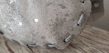 Load image into Gallery viewer, Small Crossbody - Silver Metallic Cowhide
