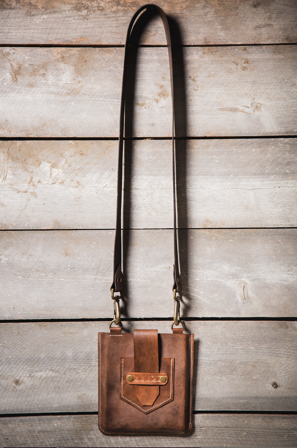 Crossbody - Antique Brown